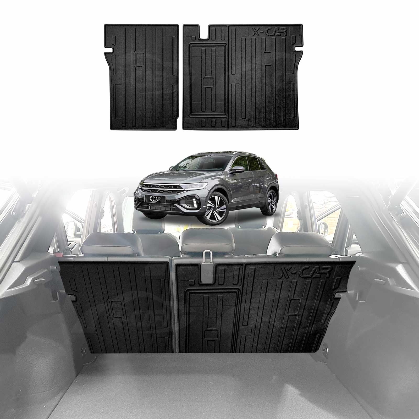 Boot Liner / Back Seat Protector for Volkswagen T-Roc 2020-2026 - Image 16