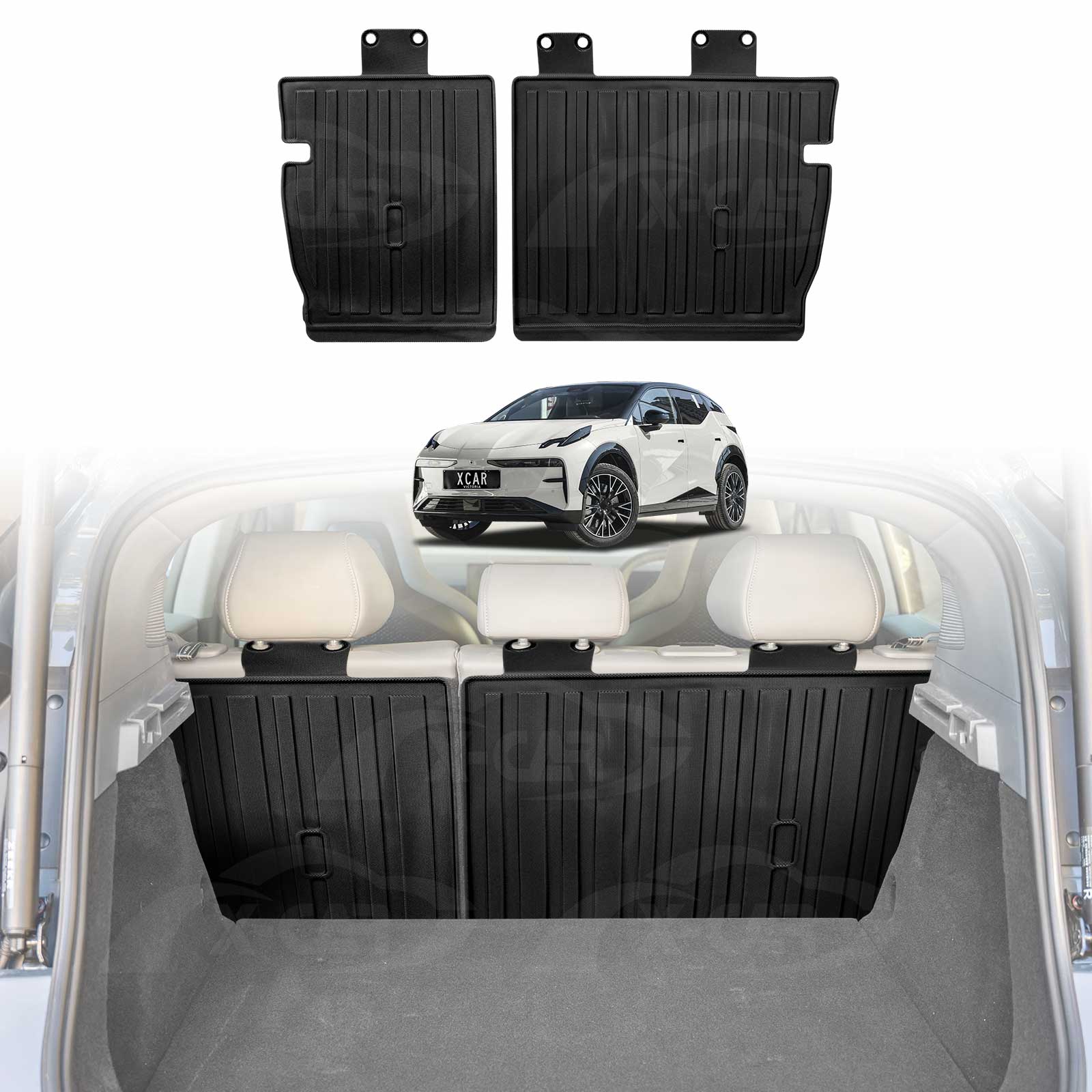 Boot Liner/Back Seat Protector for Zeekr X 2024-Onwards All Weather Heavy Duty Cargo Front Trunk Mat - Image 14