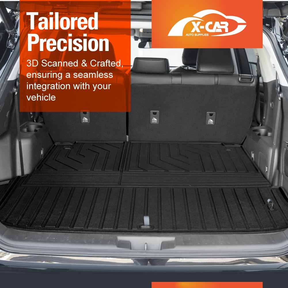 Boot Liner Kick Mats Set for TOYOTA KLUGER 2021-Onwards - Image 5