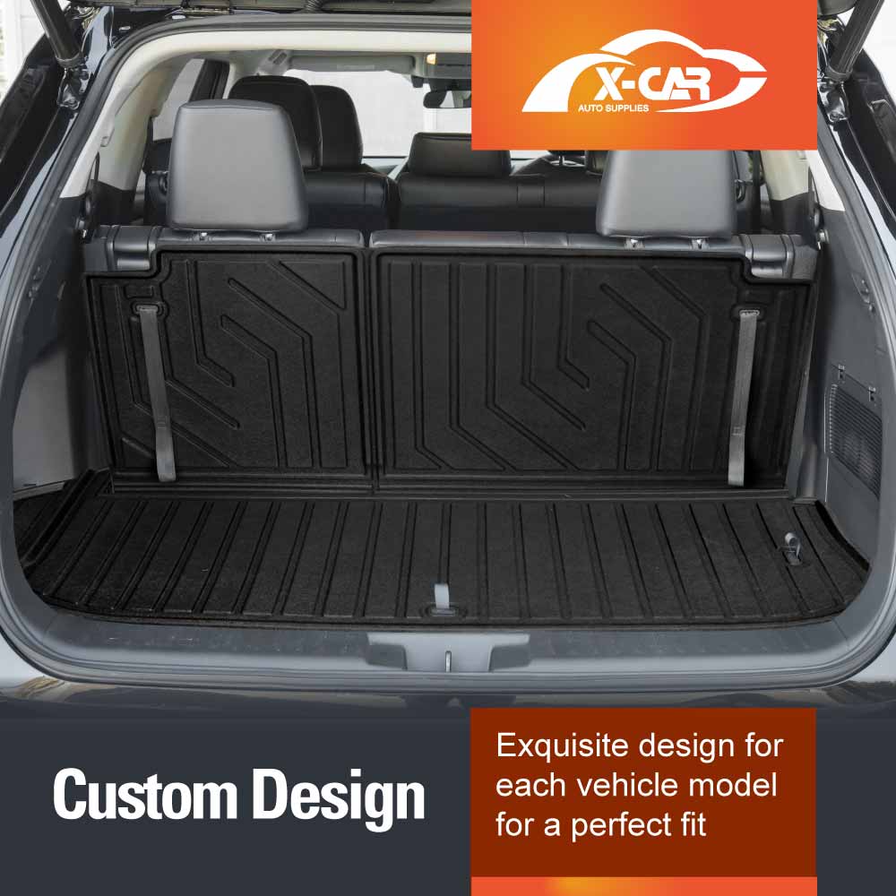 Boot Liner Kick Mats Set for TOYOTA KLUGER 2021-Onwards - Image 6