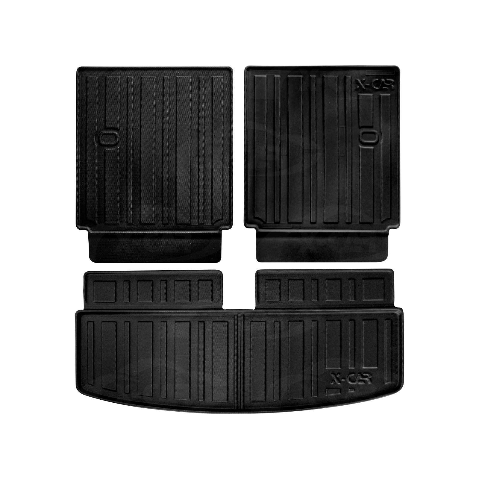 Boot Liners/ Back Seat Protector for Holden Colorado 7 2012-2016 Trunk Cargo Mats - Image 16