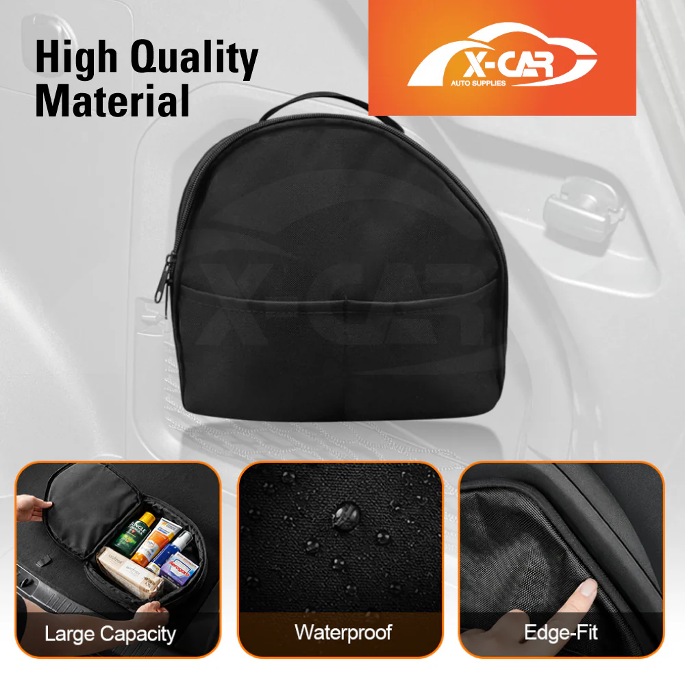 Boot Side Pocket Storage Bag for Toyota RAV4 6th Gen XA60 2026-Onwards Rear Cargo Trunk Organiser - Image 3