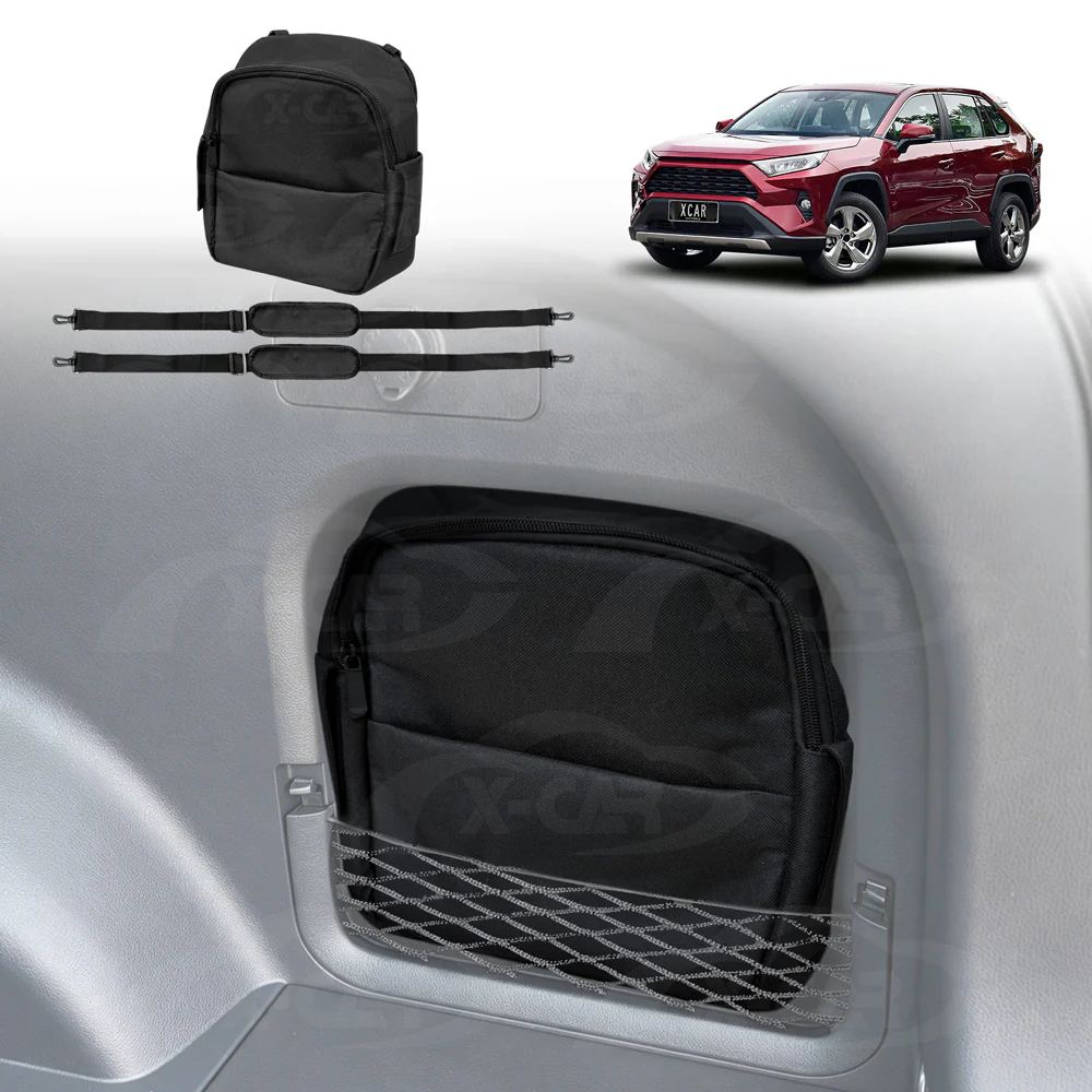 Boot Side Storage Bag for Toyota RAV 4 RAV4 XA50 2019-2025 Rear Cargo Trunk Pocket Organiser