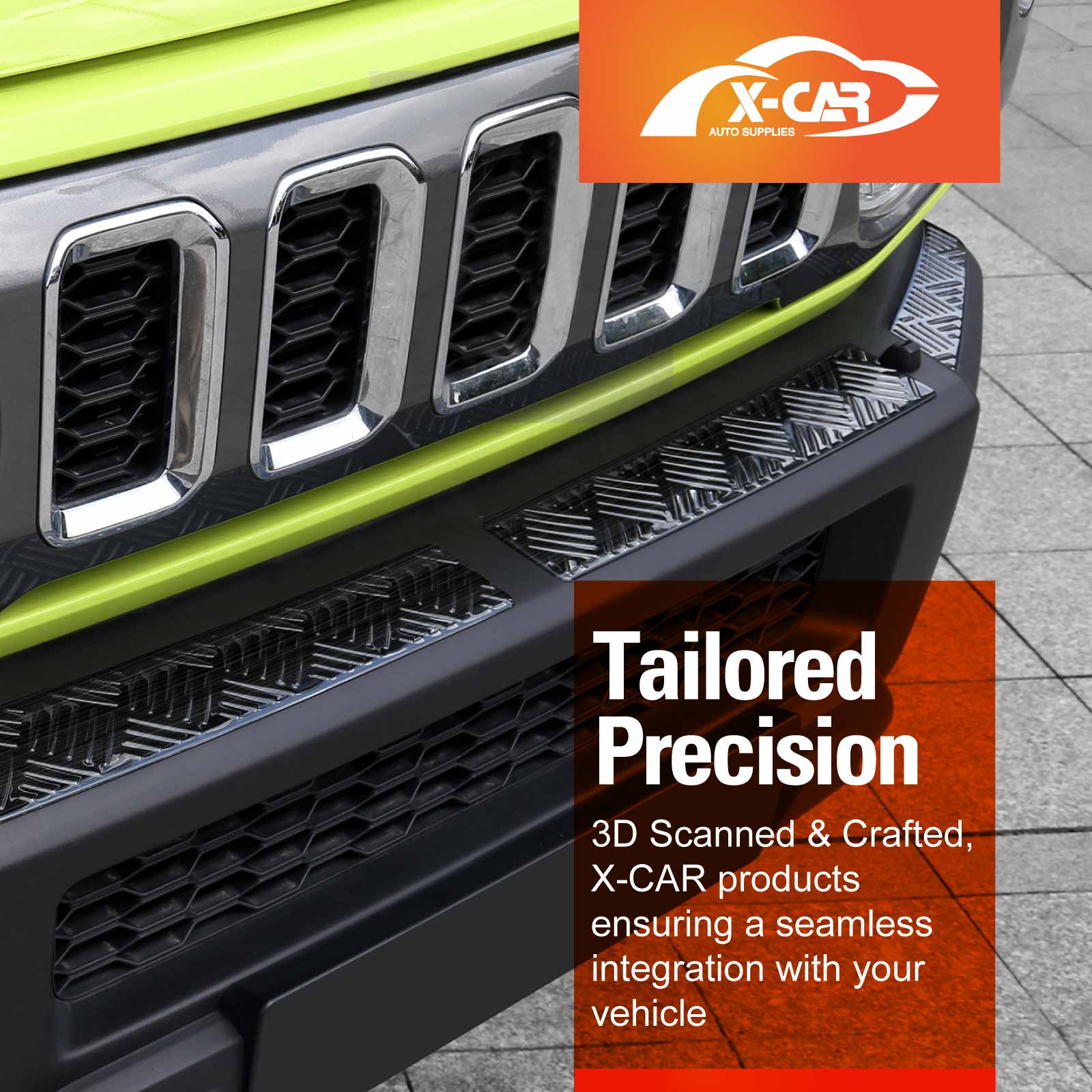 Bumper Guard & Boot Sill Protector Panel for Suzuki Jimny XL 5-Door 2023-Onwards Scuff Plate Accessories - Image 5