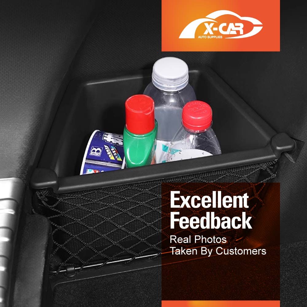 BYD Atto 3 2022-2025 Car Rear Trunk Storage Box Trunk Organiser Side Packets Tray Bins - Image 7