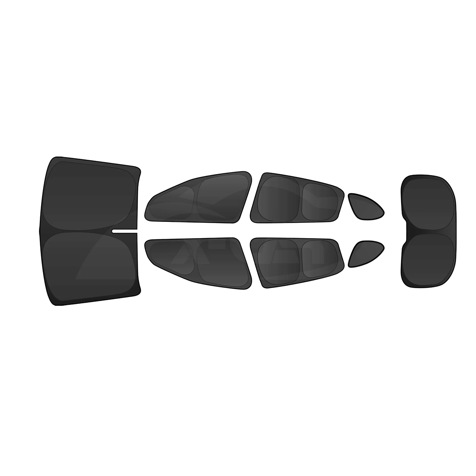 BYD SEALION 6 SEALION6 2024-Onwards Window Sun Shades Block Cover Parking/Camping Privacy Protection - Image 10
