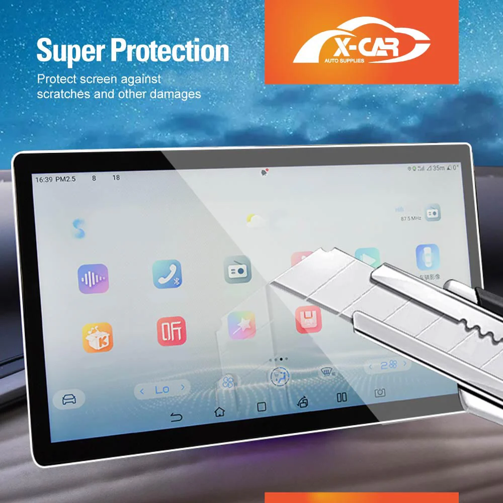 BYD Shark 6 2024-Onwards Tempered Glass Dash Screen Centre Console Screen Protector - Image 5