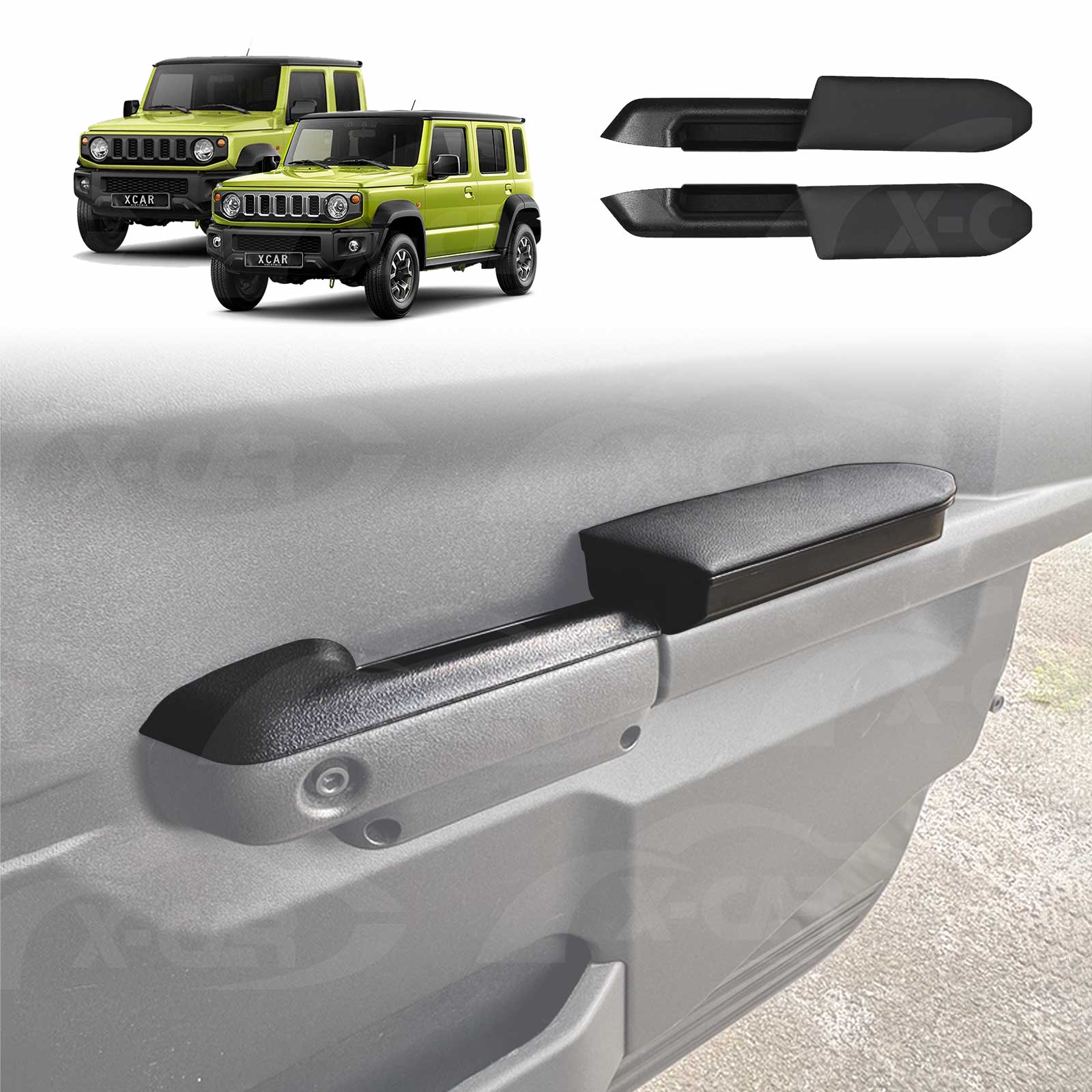 Car Door Armrest Pad Storage Box for Suzuki Jimny 2018-Onwards Door Handle Organiser Interior Accessories
