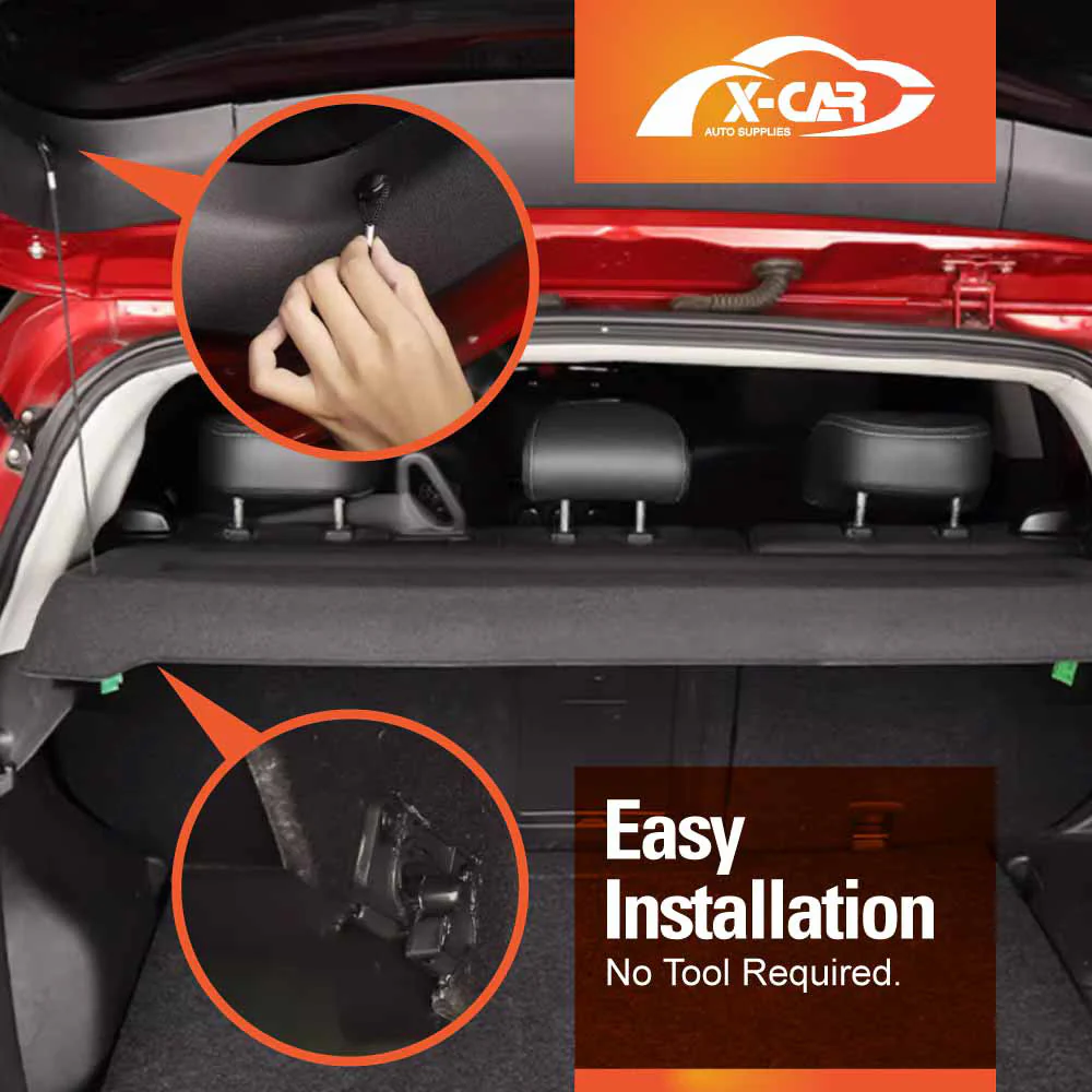Cargo Cover for Mazda CX-30 CX30 2019-Onwards Car Trunk Shade - Image 6