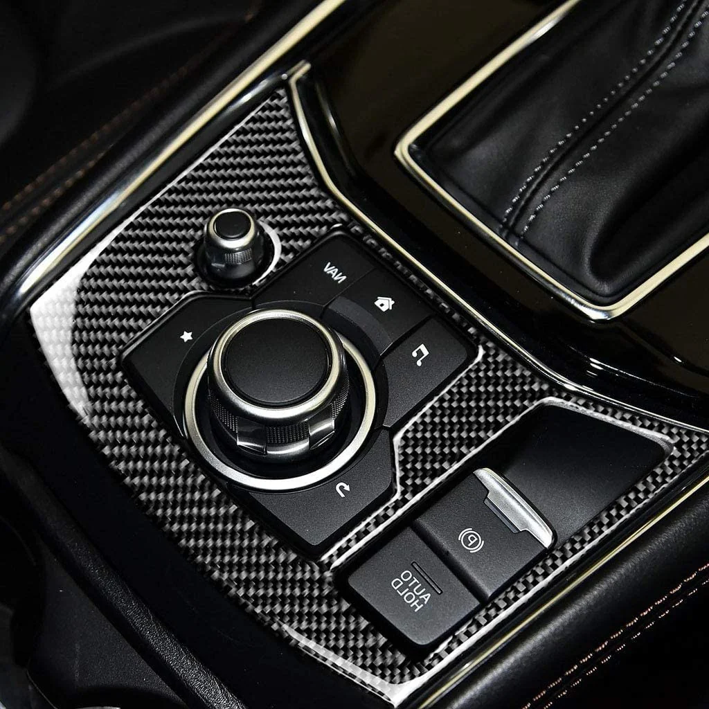 Gear Box Frame for Mazda CX5 CX-5 2017-2026 Carbon Fibre Style - Image 4