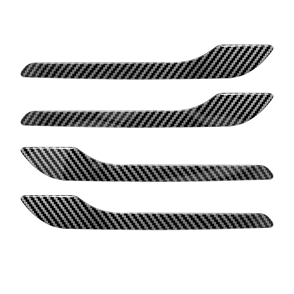 Tesla Model 3 Highland Door Handle Cover Carbon Fibre Style Protector 2023-Onwards - Image 12