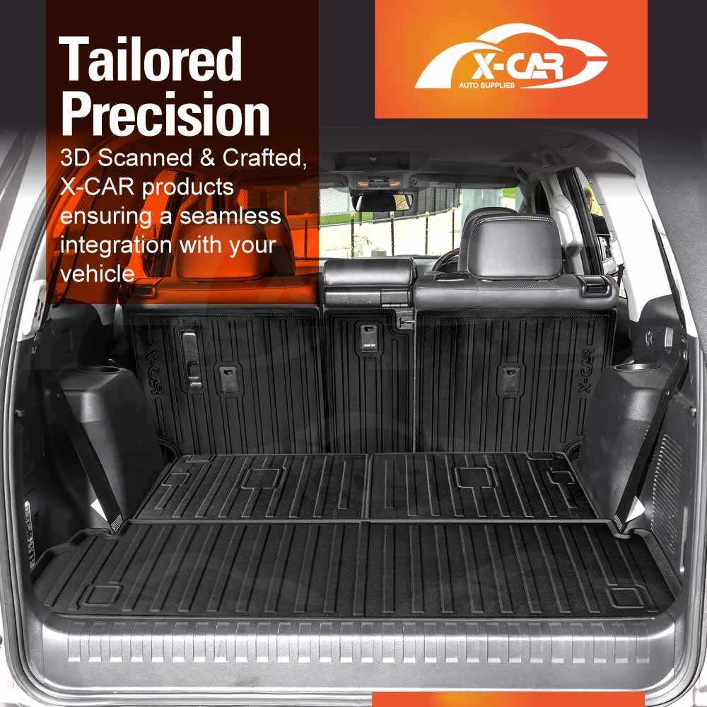 Boot Liner / Back Seats Protector for Toyota Prado 7-Seat 150 Series 2009-2024 - Image 6