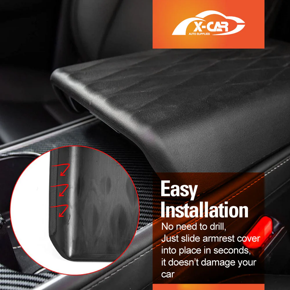Centre Console Armrest Pad Cover for Tesla Model 3 2017-2023 and Model Y 2021-2025 - Image 11