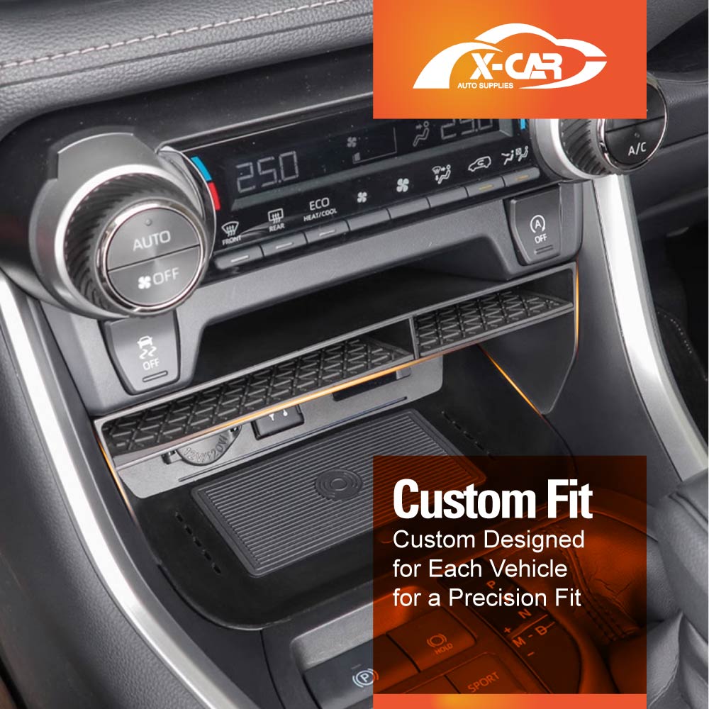 Centre Console Organiser for Toyota RAV4 2019-2025 Storage Box ABS Insertion Tray - Image 2