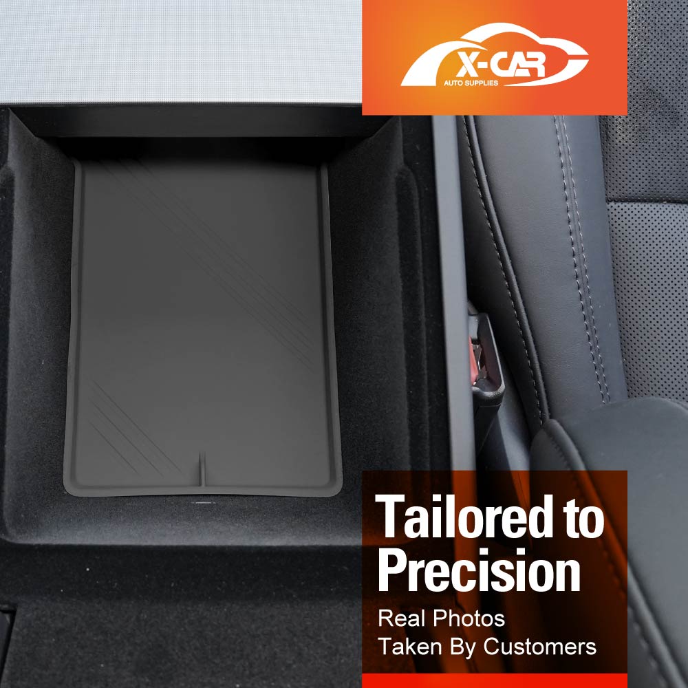 Soft Silicone Organiser Pad Set for Tesla Model 3 Highland 2023-Onwards Centre Console Armrest Storage Cup Holder Coaster - Image 22
