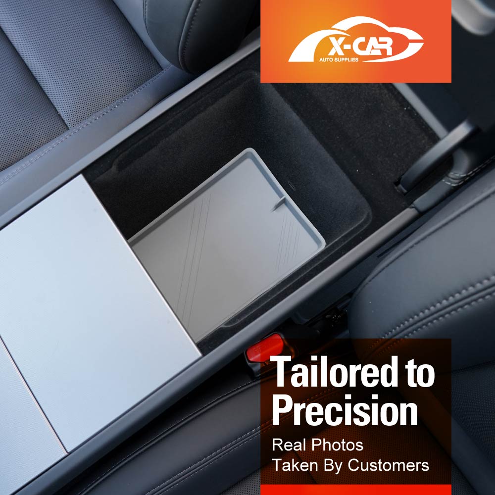 Soft Silicone Organiser Pad Set for Tesla Model 3 Highland 2023-Onwards Centre Console Armrest Storage Cup Holder Coaster - Image 28