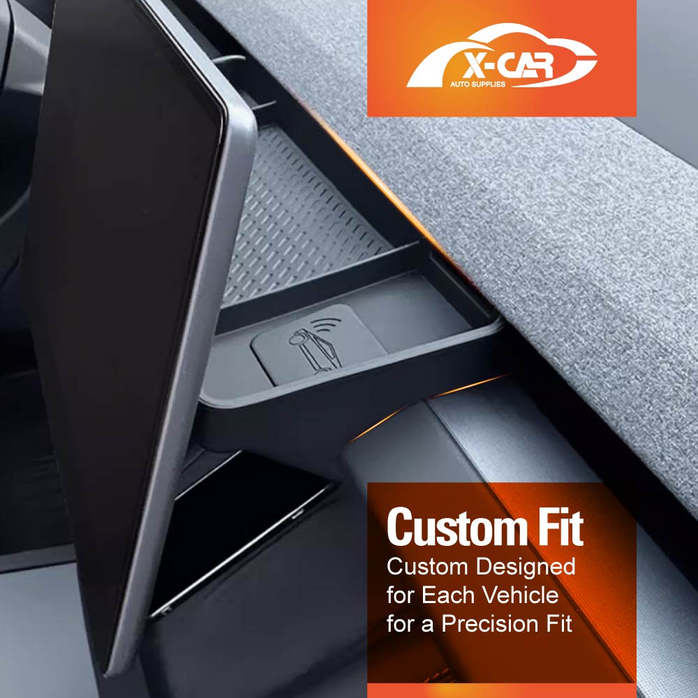 Centre Screen Console Dash Tray for Tesla Model 3 Highland 2023-Onwards Organiser Hidden Storage - Image 2
