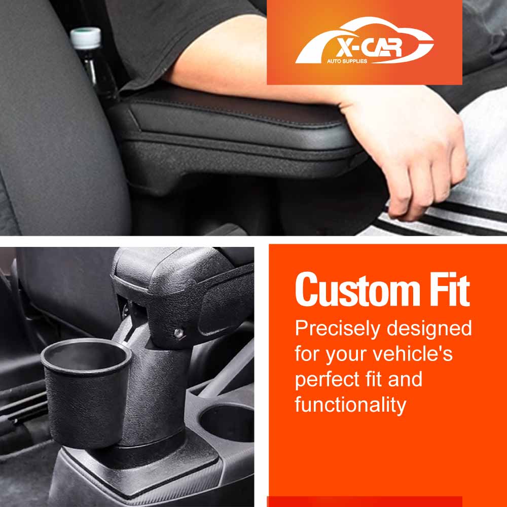 Centre Armrest Storage Box with Cup Holder for Mazda CX-3 CX3 2015-Onwards Arm Rest Interior Accessories - Image 4