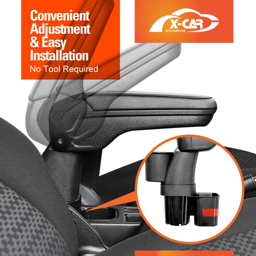 Centre Armrest Storage Box with Cup Holder for Suzuki Jimny 3-Door 2018-Onwards Arm Rest Interior Accessories - Image 5