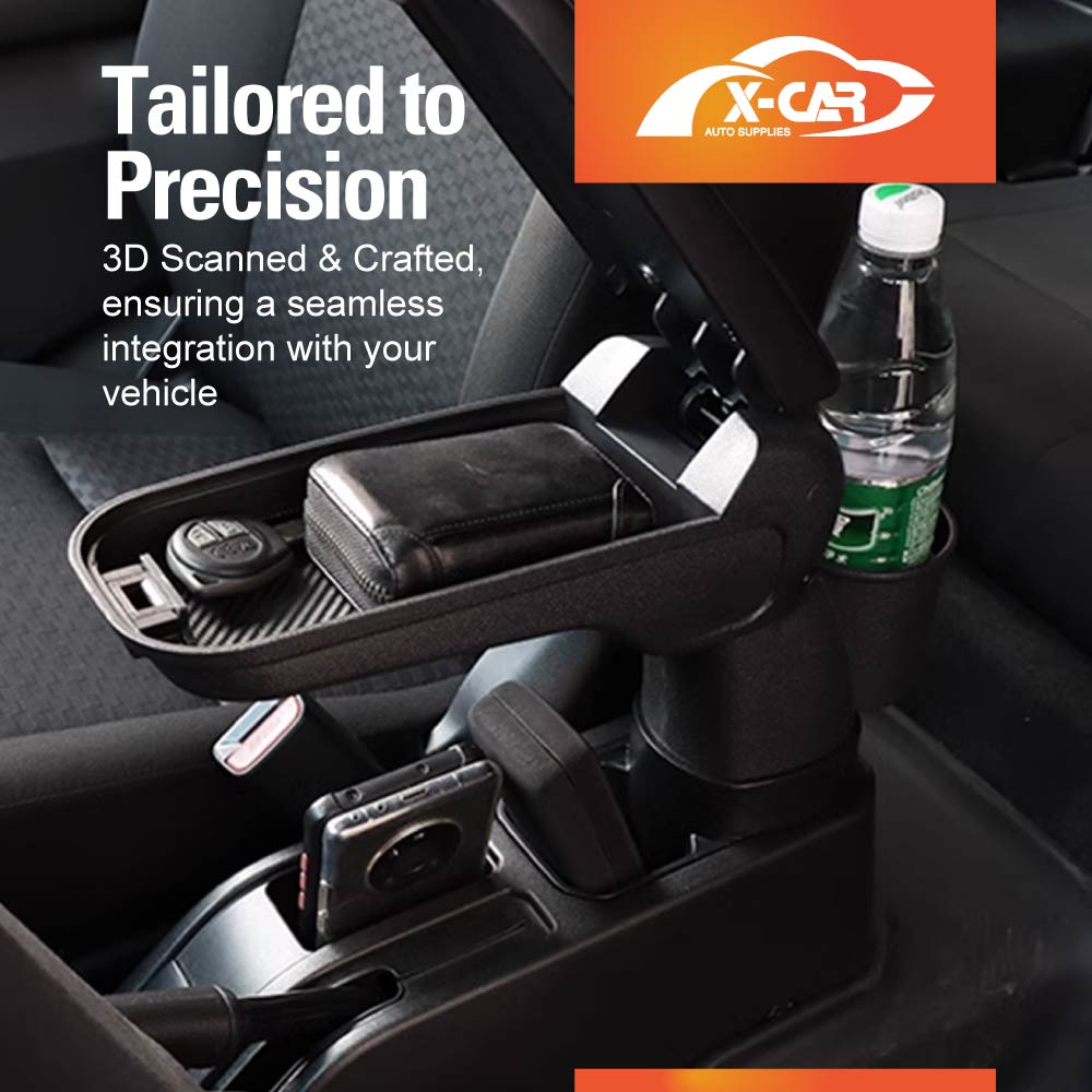 Centre Armrest Storage Box with Cup Holder for Suzuki Jimny 3-Door 2018-Onwards Arm Rest Interior Accessories - Image 7