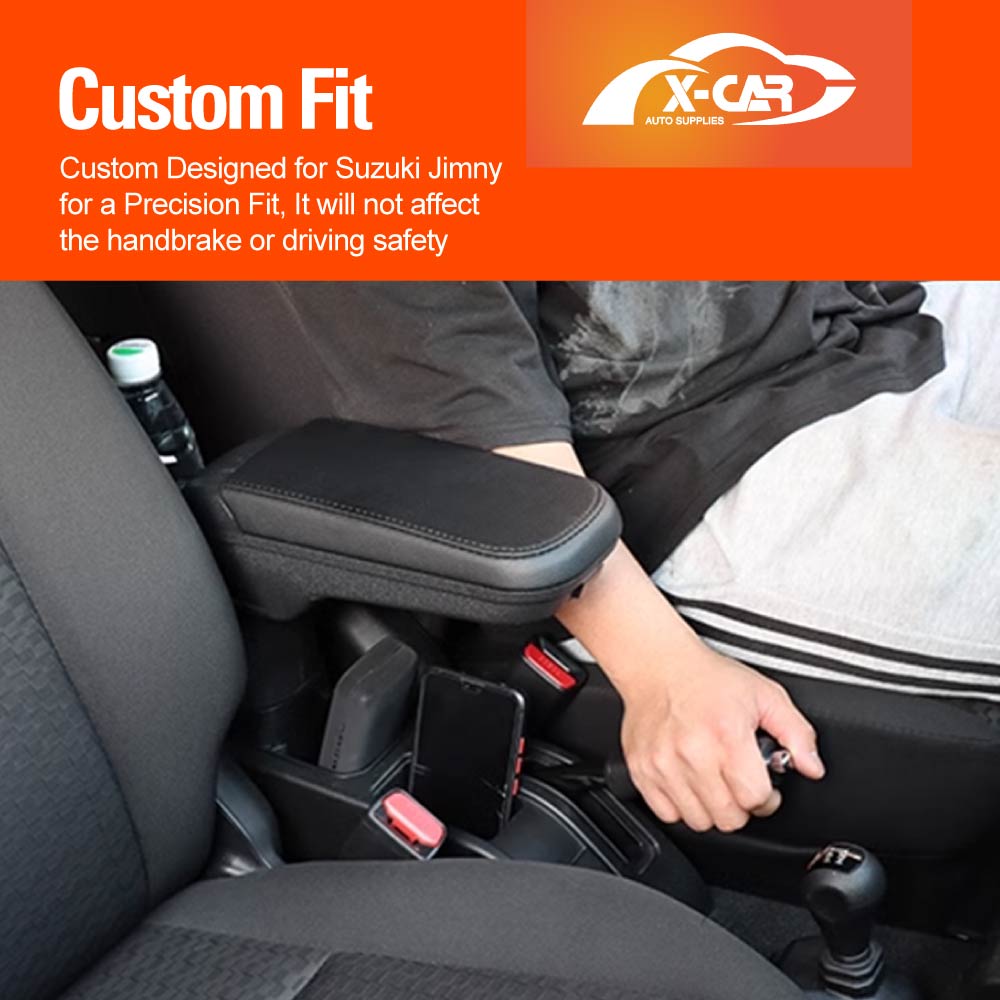 Centre Armrest Storage Box with Cup Holder for Suzuki Jimny XL 5-Door 2023-Onwards Interior Accessories - Image 6
