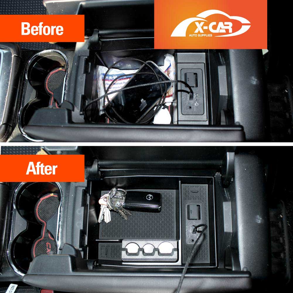 Centre Console Armrest Organiser Tray for Mazda CX-9 CX9 2016-2025 - Image 3
