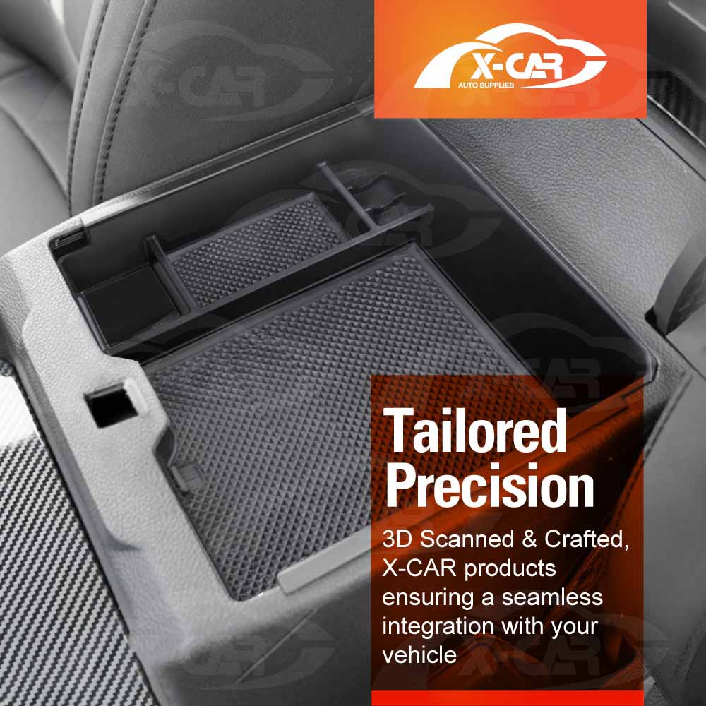 Centre Console Organiser for Ford Next-Gen Ranger 2022-Onwards Armrest Tray Cup Holder Storage Box Interior Accessories - Image 9