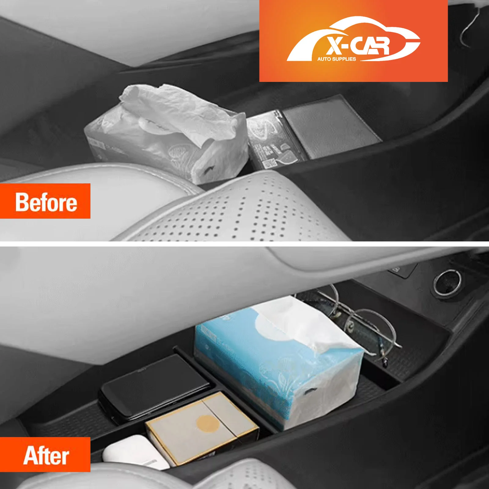 Centre Console Organiser for BYD Atto 2 Atto2 2025-Onwards Armrest Storage Box Cup Holder Car Interior Accessories - Image 4