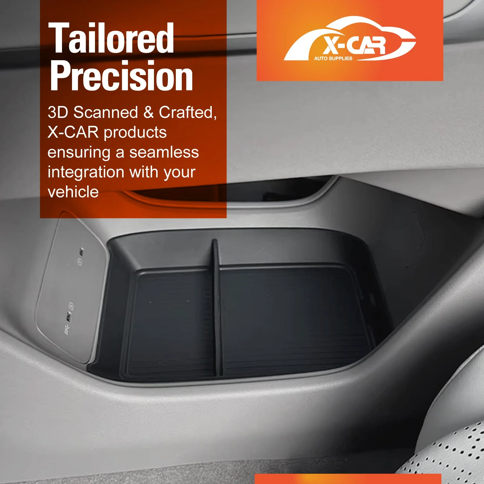 Centre Console Organiser for Zeekr 7X 2025-Onwards Armrest Storage Box Cup Holder Car Interior Accessories - Image 8