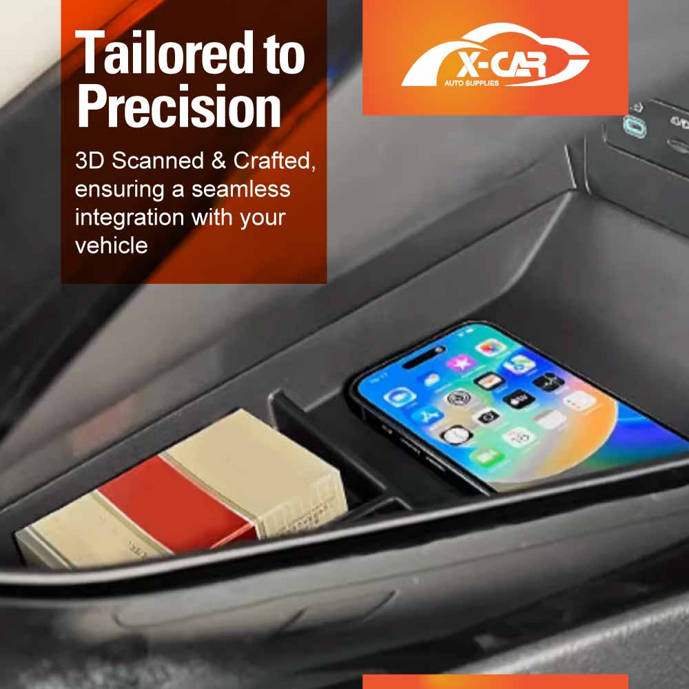Centre Console Organiser Tray for BYD SEALION 6 2024-Onwards Armrest Storage Box Cup Holder - Image 22
