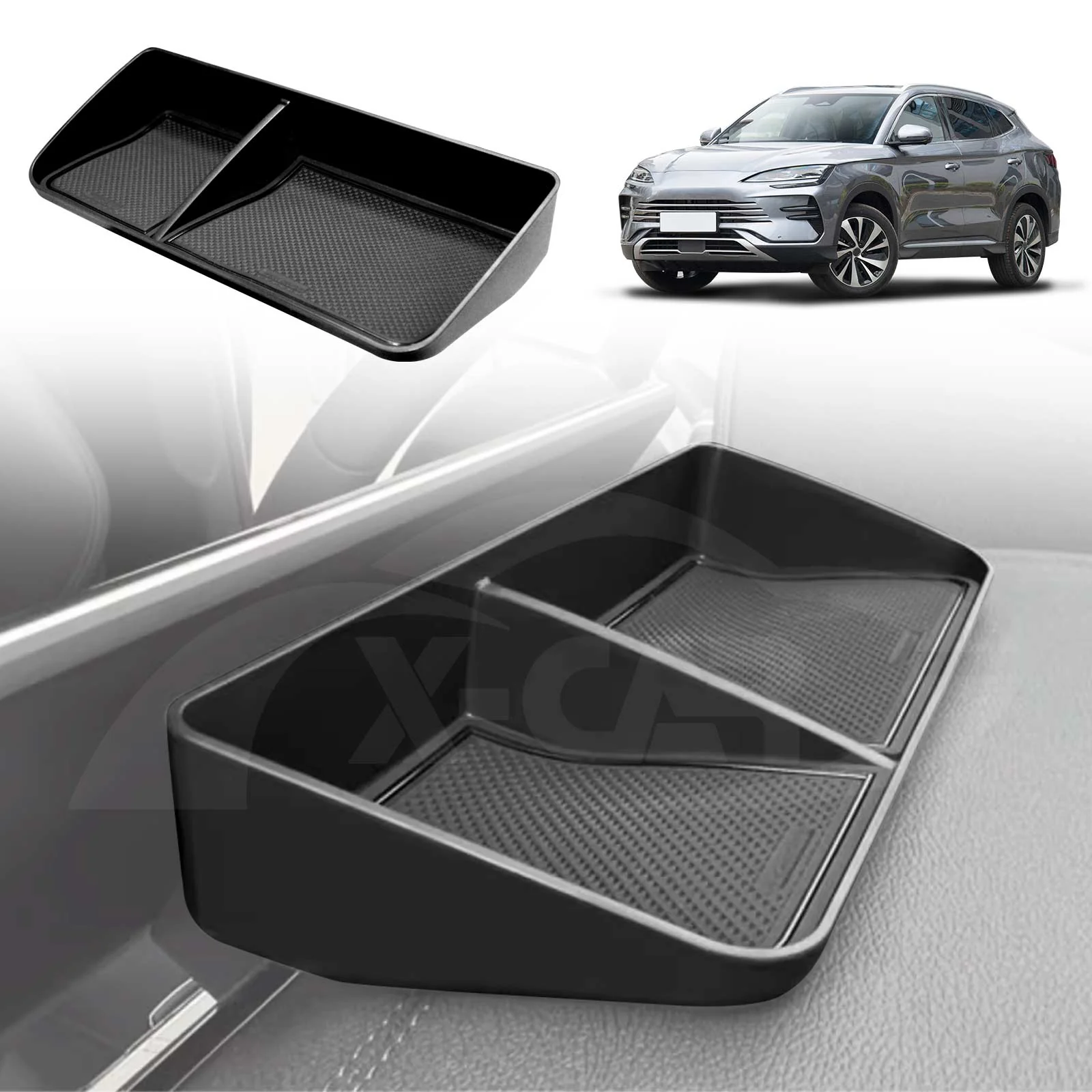 Centre Console Organiser Tray for BYD SEALION 6 2024-Onwards Armrest Storage Box Cup Holder - Image 28