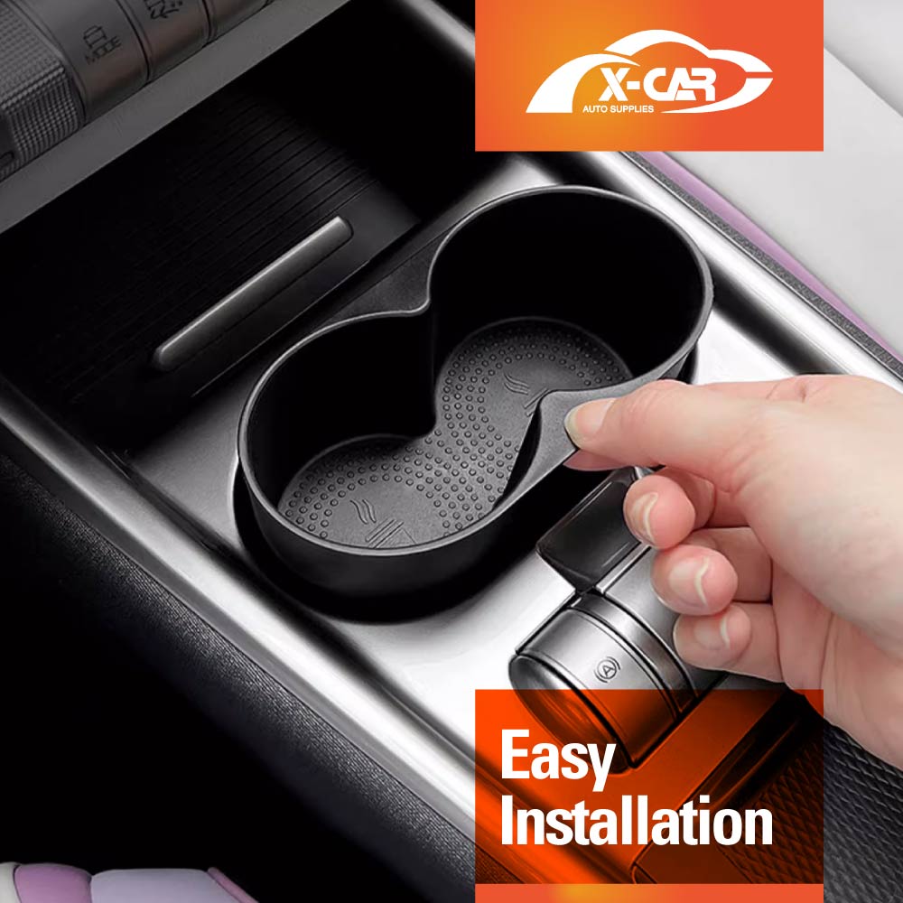 Console Organiser Tray Rubber Cup Holder Insert for BYD Dolphin 2023-2025 Storage Box - Image 10