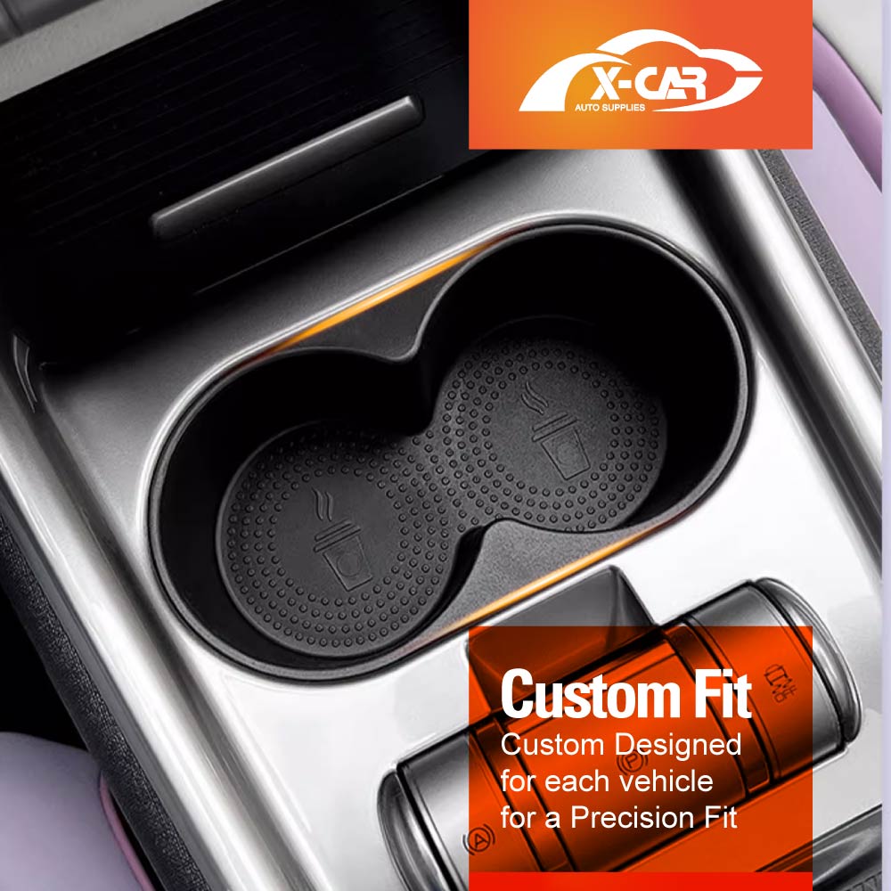 Console Organiser Tray Rubber Cup Holder Insert for BYD Dolphin 2023-2025 Storage Box - Image 13