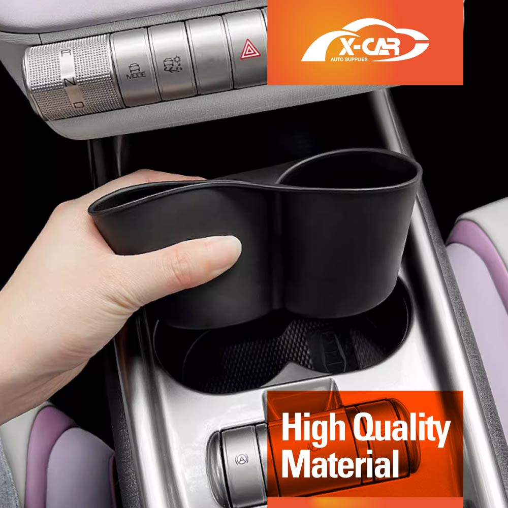 Console Organiser Tray Rubber Cup Holder Insert for BYD Dolphin 2023-2025 Storage Box - Image 14