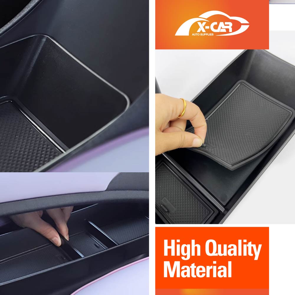 Console Organiser Tray Rubber Cup Holder Insert for BYD Dolphin 2023-2025 Storage Box - Image 20