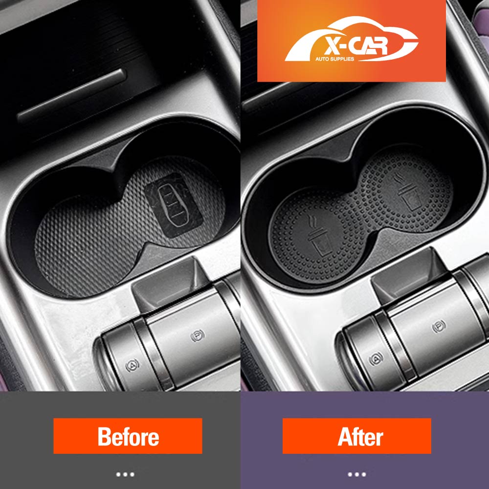 Console Organiser Tray Rubber Cup Holder Insert for BYD Dolphin 2023-2025 Storage Box - Image 9