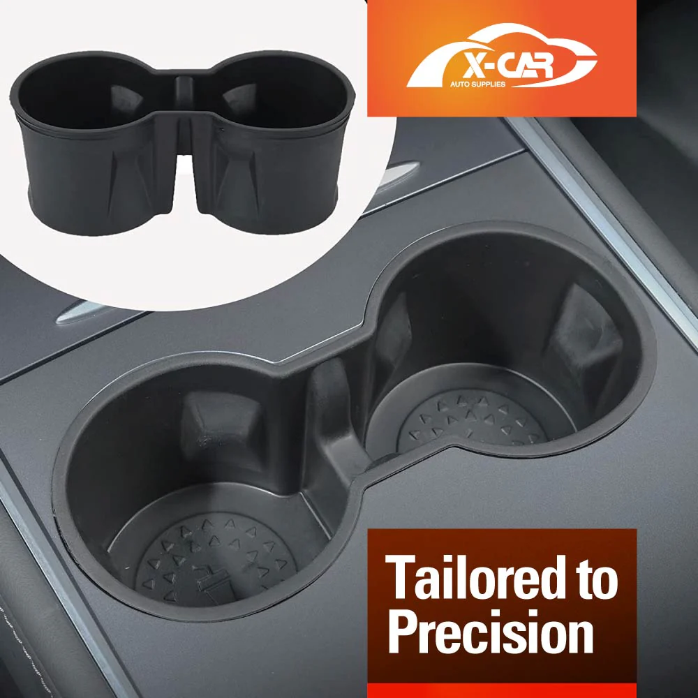 Centre Console Rubber Cup Holder Insert for Tesla Model Y 2022-2025 - Image 5