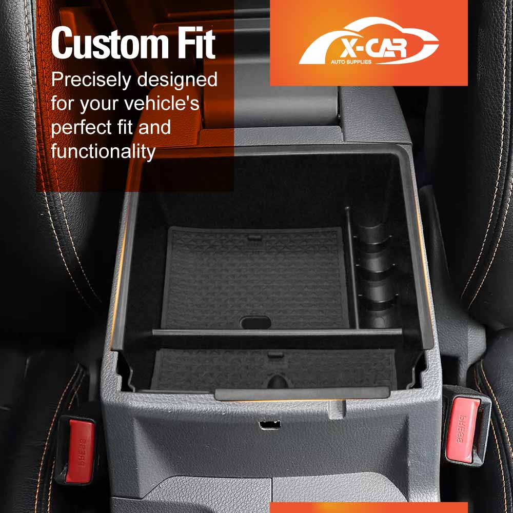 Organiser Tray for Ford Ranger Dual Cab 2011-2022 Armrest Centre Console Storage Box Cup Holder - Image 11