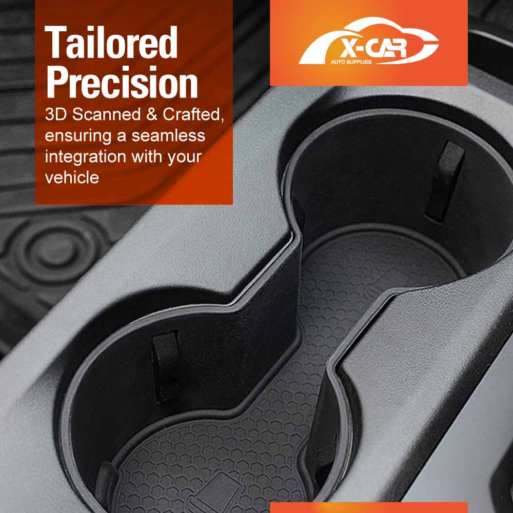 Organiser Tray for Ford Ranger Dual Cab 2011-2022 Armrest Centre Console Storage Box Cup Holder - Image 4