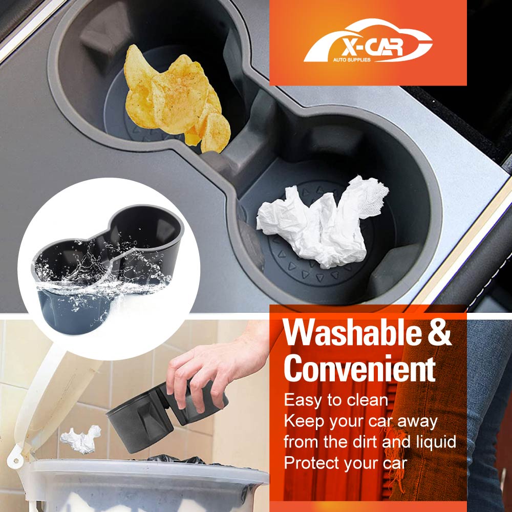 Organiser Tray for Ford Ranger Dual Cab 2011-2022 Armrest Centre Console Storage Box Cup Holder - Image 7