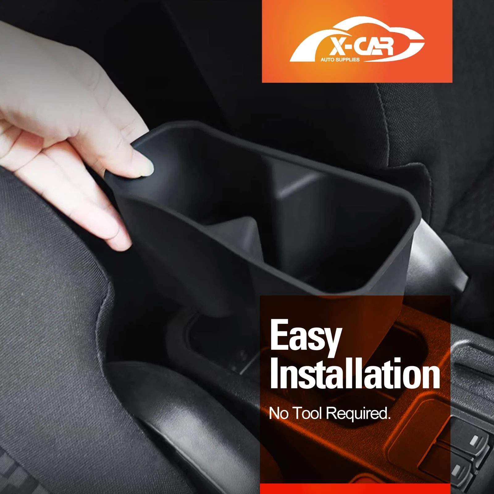 Cup Holder Insert for Suzuki Jimny Auto 2018-Onwards Centre Console Rubber Interior Accessories - Image 4