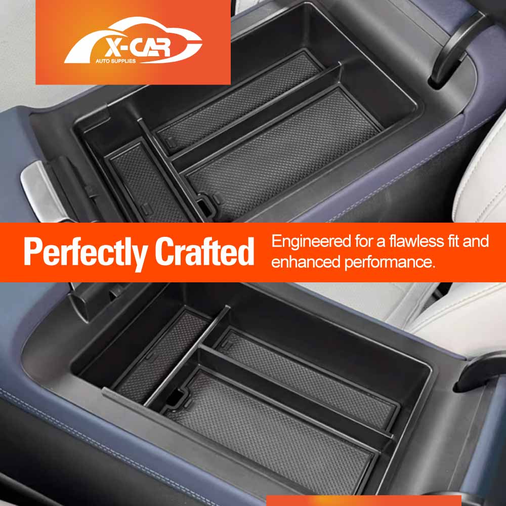 Centre Console Organiser Tray for Xpeng G6 2024-Onwards Armrest Storage Box Cup Holder - Image 15