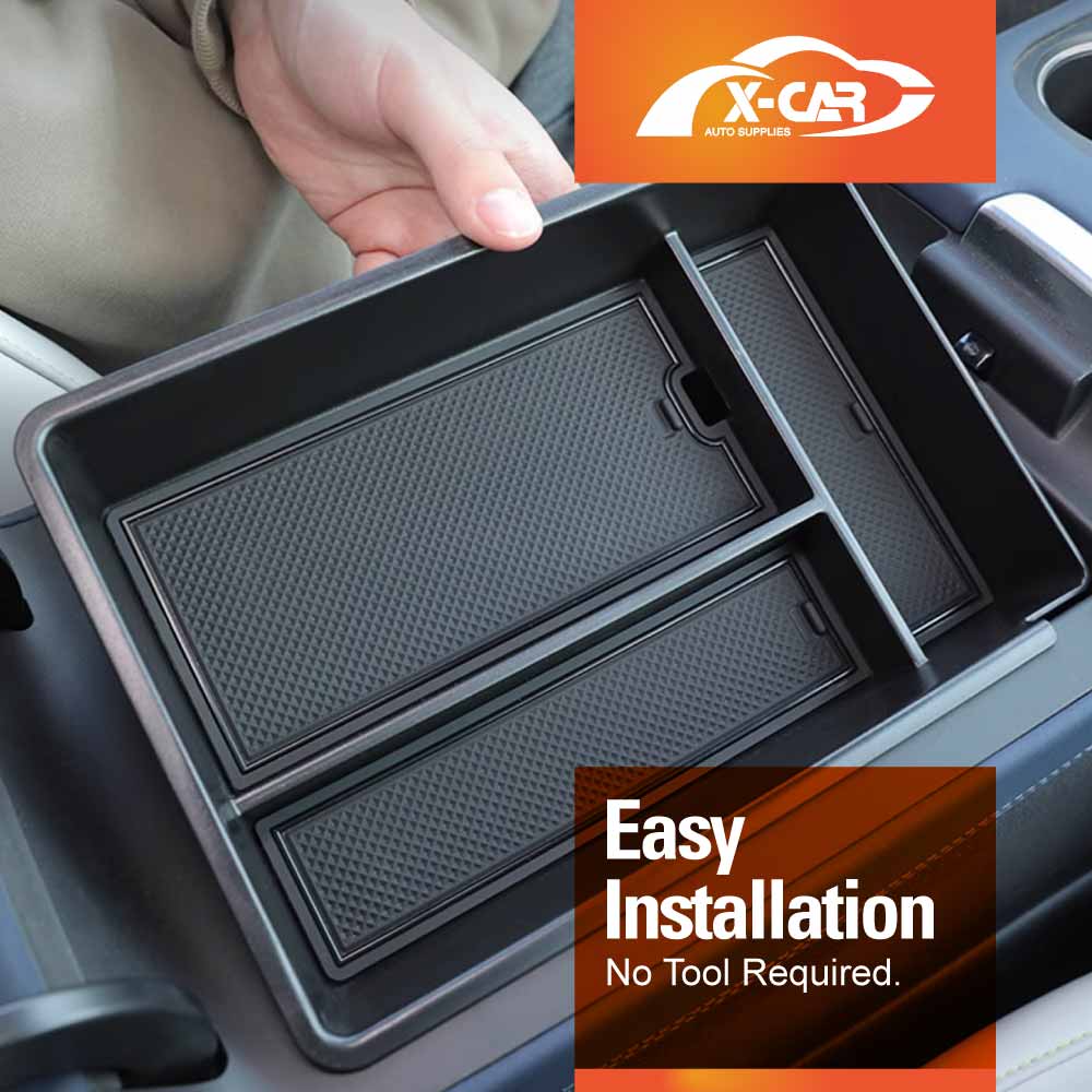 Centre Console Organiser Tray for Xpeng G6 2024-Onwards Armrest Storage Box Cup Holder - Image 16