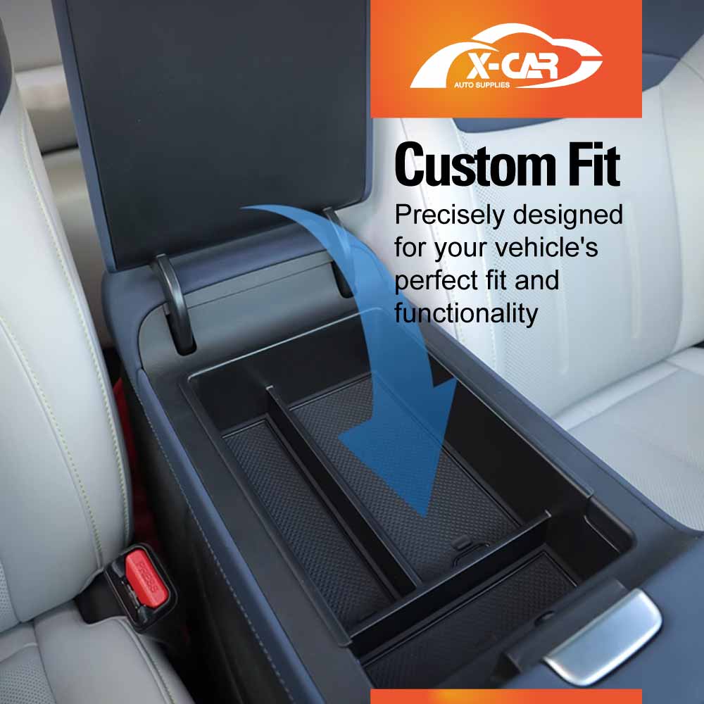 Centre Console Organiser Tray for Xpeng G6 2024-Onwards Armrest Storage Box Cup Holder - Image 18