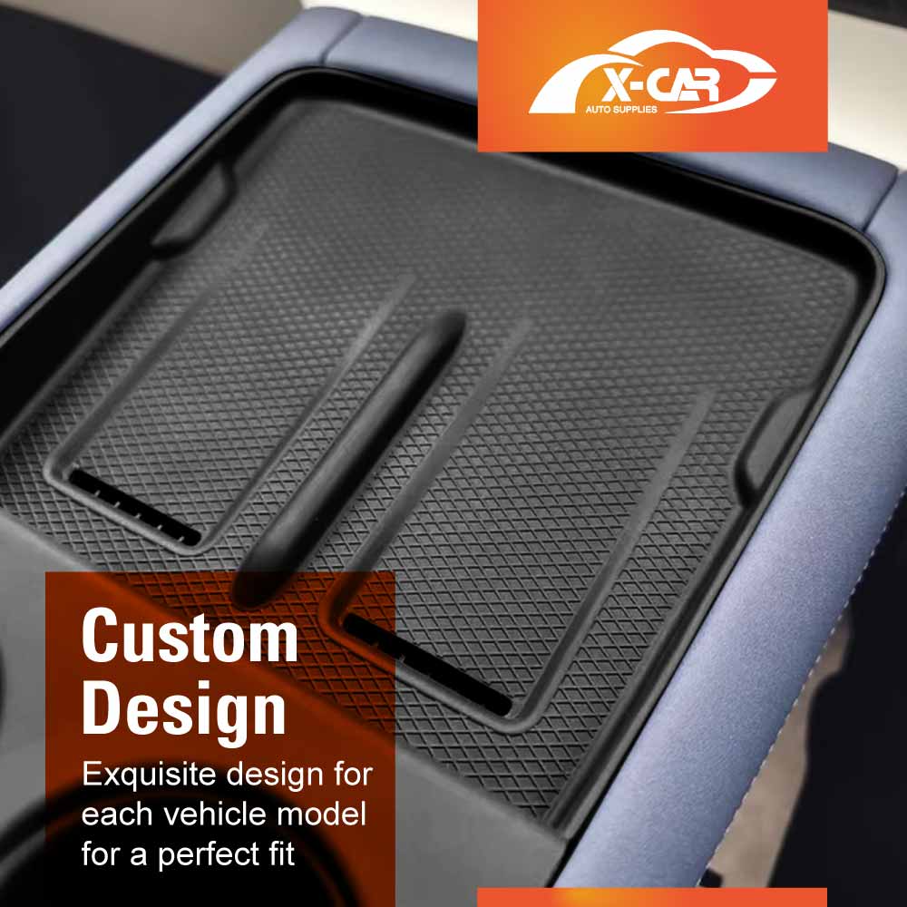 Centre Console Organiser Tray for Xpeng G6 2024-Onwards Armrest Storage Box Cup Holder - Image 24