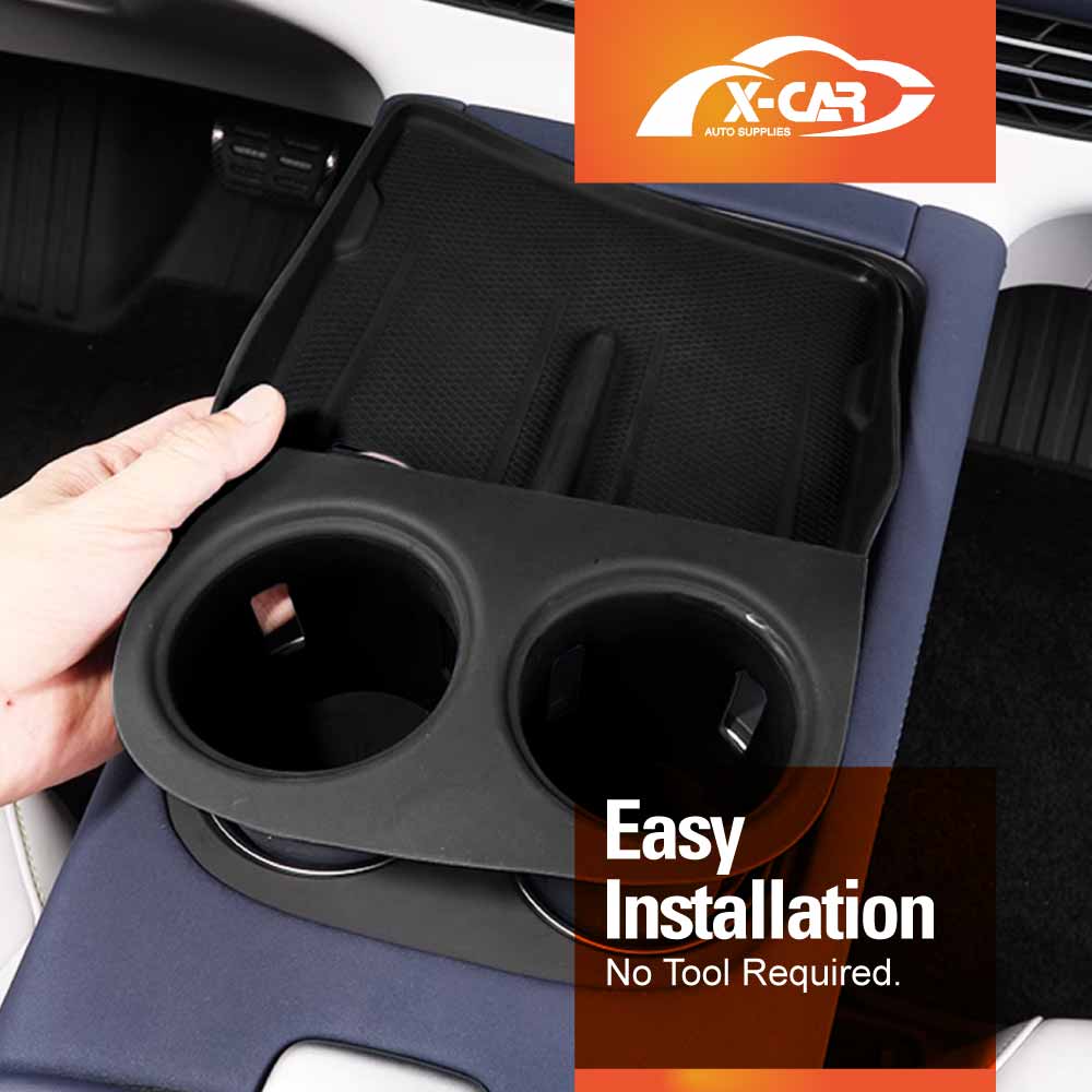 Centre Console Organiser Tray for Xpeng G6 2024-Onwards Armrest Storage Box Cup Holder - Image 25
