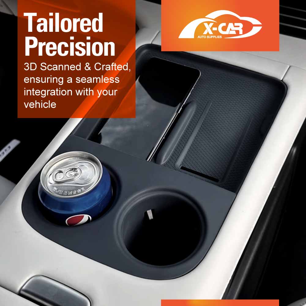 Centre Console Organiser Tray for Xpeng G6 2024-Onwards Armrest Storage Box Cup Holder - Image 26