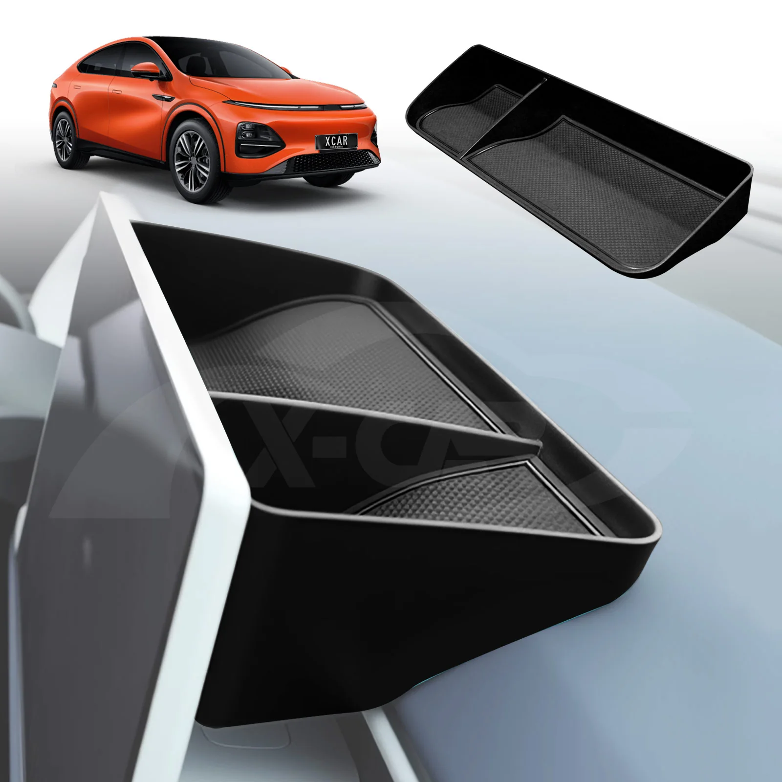 Centre Console Organiser Tray for Xpeng G6 2024-Onwards Armrest Storage Box Cup Holder - Image 31