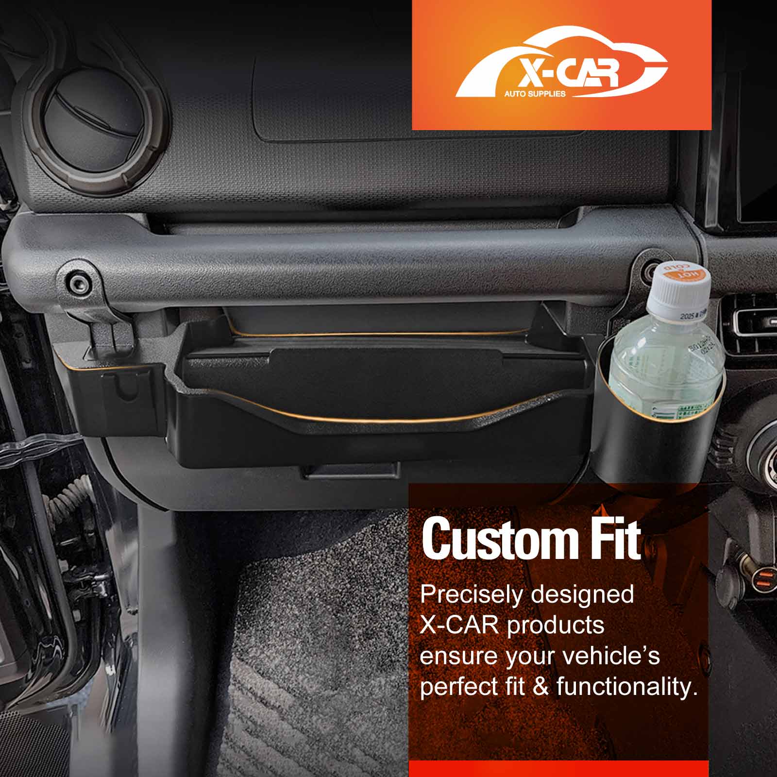 Dash Board Passenger Handle Storage Tray for Suzuki Jimny 2018-Onwards Mounted Cup Holder Organizer Accessories - Image 3