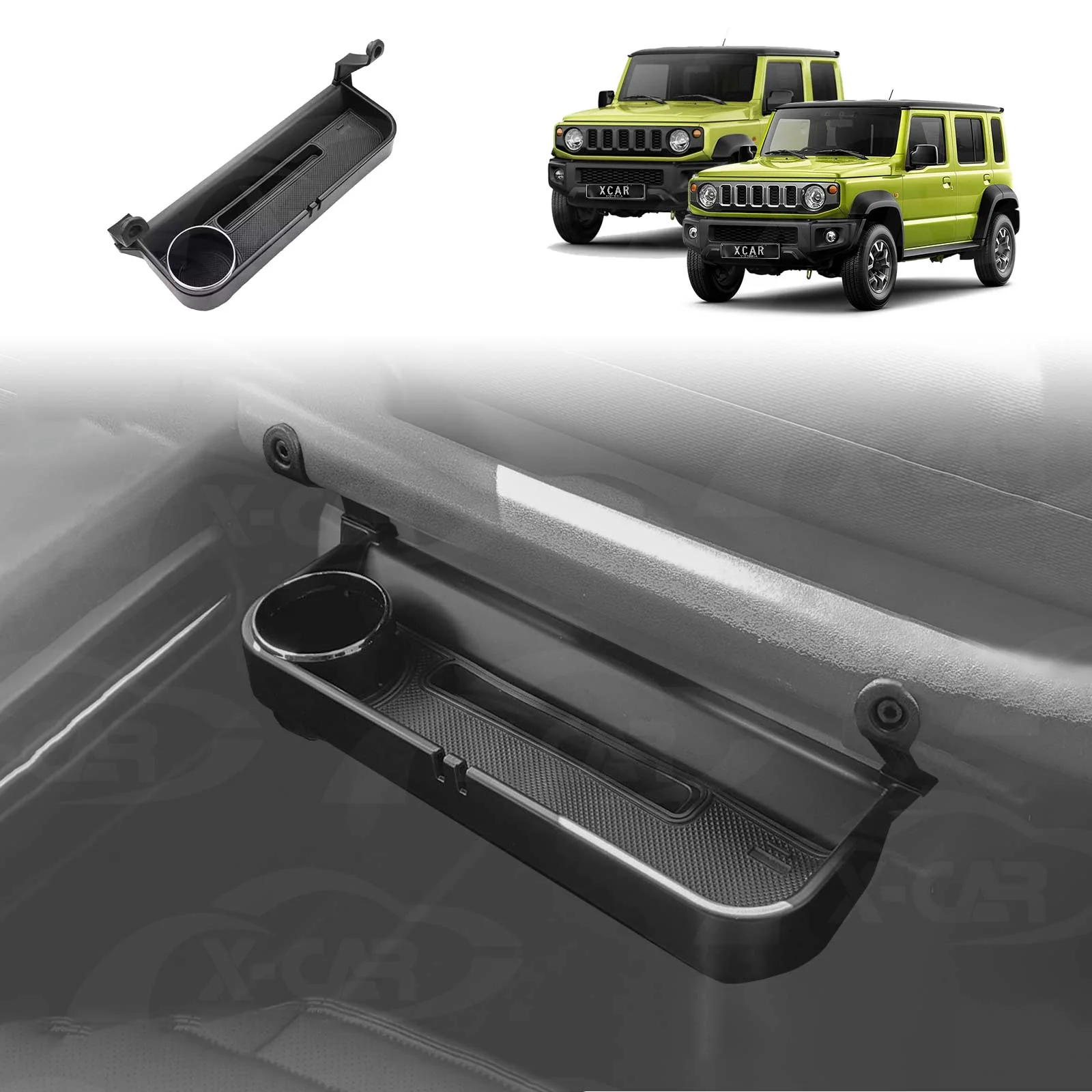 Dash Centre Console Organiser for Suzuki Jimny 2018-Onwards Passenger Handle Tray Cup Holder - Image 20